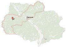 Каргасокский район карта